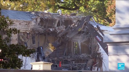 The White House starts demolishing part of the East Wing to build Trump's ballroom