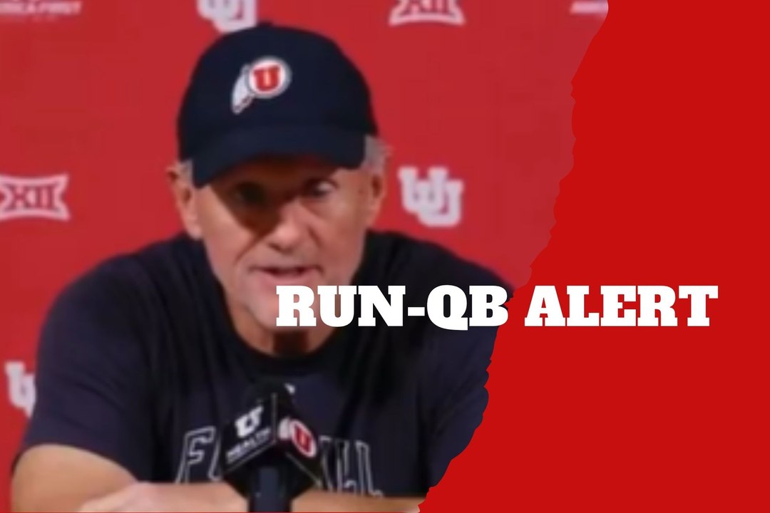 Whittingham warns QB run game “top concern” this week