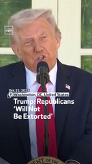 Trump Republicans ‘Will Not Be Extorted’