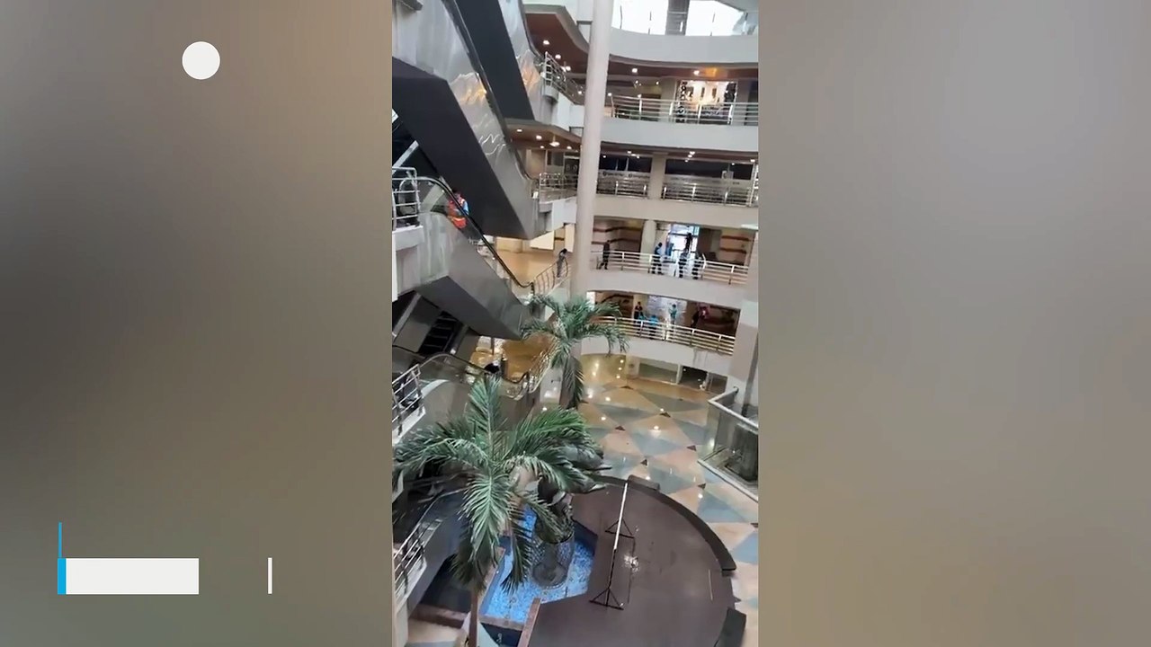 Torrential rains  caused catastrophic damage in Valencia, Venezuela