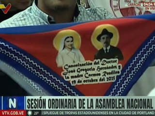 Diputado Maduro Guerra presenta Proyecto de Acuerdo a la canonización de los santos venezolanos