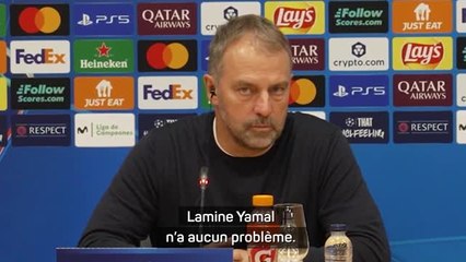 Barcelone - Flick : "Lors du Clasico, vous verrez un tout autre Yamal"