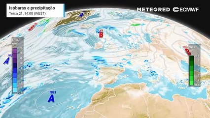 Até sábado espera-se precipitação, por vezes forte, em Portugal Continental, com condições agravadas na sexta-feira. A partir de domingo pode verificar-se uma melhoria gradual no estado de tempo.