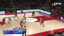Taze Moore Highlights 13 Pts, 2 Ast vs Reggio Emilia