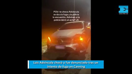 Luis Advíncula chocó y fue denunciado por un intento de fuga en Canning