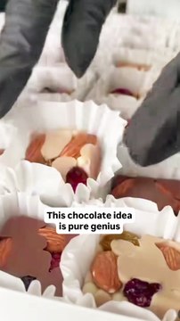Luxury chocolate candy business idea 🍫✨ Turn melted chocolate and nuts into a premium handmade treat brand! Credit: multiple creators credited in-video under fair use for commentary and education. - 🏷️ Tags #CraftlyRe Reacts | DIY videos | crafts