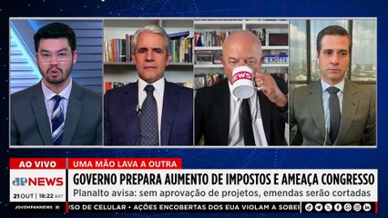 “Estado caro e corrupto”, diz D’Avila sobre pressão do governo para aumentar impostos