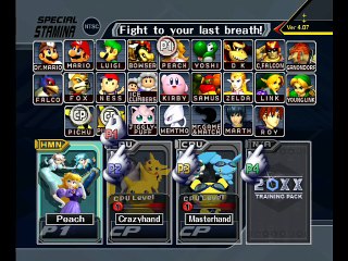 Super Smash Bros. Melee 20XX Hack Pack online multiplayer - ngc