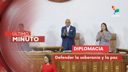 Asamblea Nacional debate en defensa de la soberanía