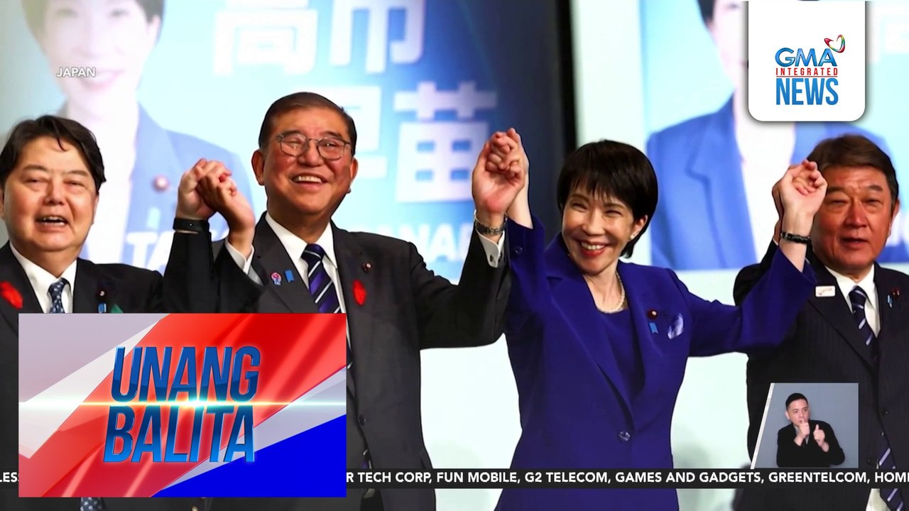 Takaichi Sanae, unang babaeng prime minister ng Japan | Unang Balita