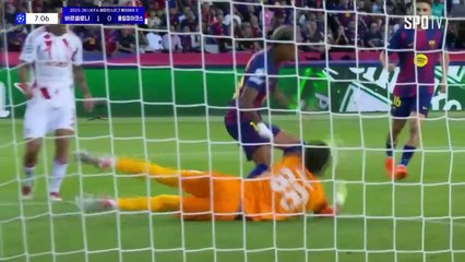 스포츠중계 빠른티비 [UCL] 바르셀로나 vs 올림피아코스 하이라이트 2025.10.22 (수) 0145