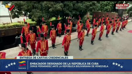 Presidente Maduro recibió Cartas Credenciales de nuevos embajadores de Cuba y Líbano en Venezuela