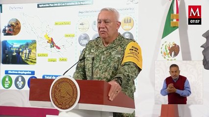 Resultados del Plan DN-III-E: Hay 8 mil 569 elementos desplegados en estados de emergencia