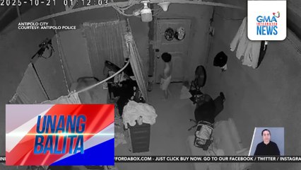 17-anyos na lalaki, nahuli-cam na nagnakaw sa kapitbahay niya; P9,000 cash, natangay | Unang Balita