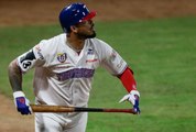 Gabriel Arias se llevó la barda en el Caracas - La Guaira