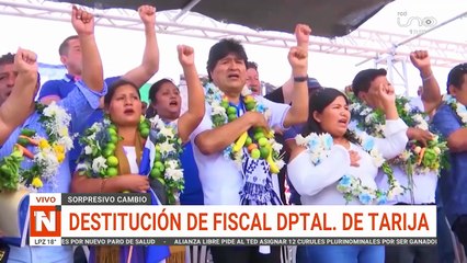 DESTITUYEN A FISCAL DE TARIJA