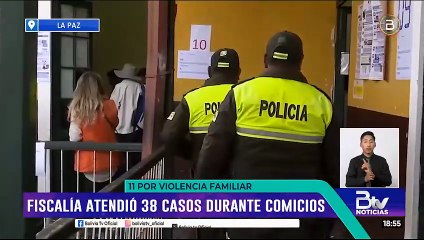 Robo, estafa, violación y otros delitos fueron atendidos durante los comicios del domingo