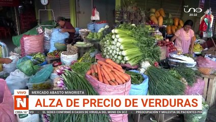 LLEGAN POCAS VERDURAS Y SUBEN DE PRECIO