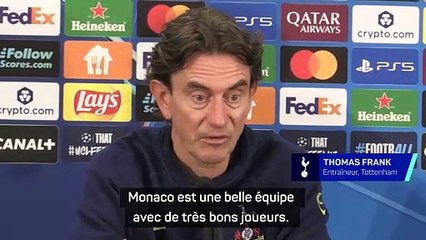 Frank : "Monaco, une équipe très talentueuse"