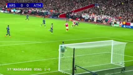 Arsenal Vs Atletico Madrid 4-0 Highlights & All Goals champions league - Viktor Gyökeres Goal ⚽