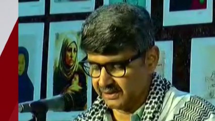 'ഗാസയുടെ പേരുകള്‍; ചിന്താ രവി ഫൗണ്ടേഷന്റെ നേതൃത്വത്തില്‍ സാംസ്‌കാരിക പ്രതിരോധം സംഘടിപ്പിച്ചു