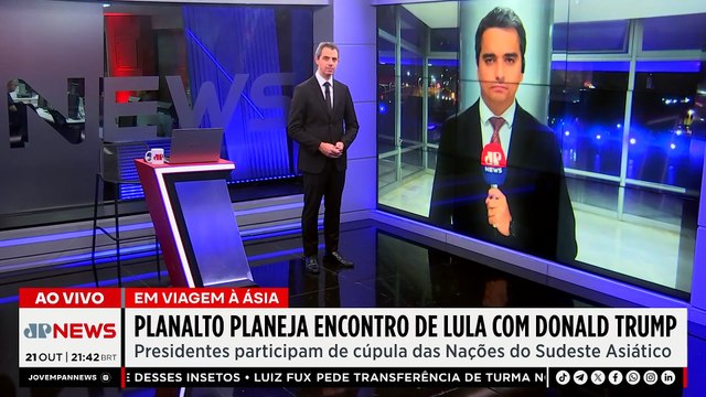 Planalto planeja encontro de Lula com Donald Trump na Malásia; Vilela e Kramer projetam possíveis pautas