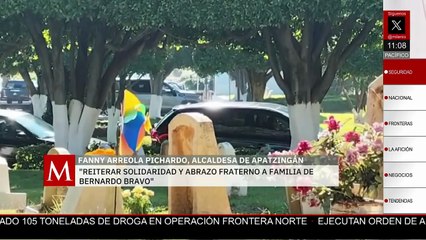 Alcaldesa de Apatzingán lamenta asesinato del líder limonero Bernardo Bravo