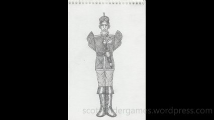 Soldier Pencil Sketch Video #31 (10-21-2025)