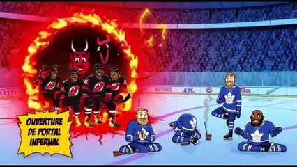 😈 Les Devils déchaînés ! Toronto humilié en dessin animé 🎨  Résumé NHL façon humour