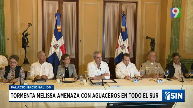 Abinader suspende docencia y labores por tormenta Melissa | Emisión Estelar SIN con Alicia Ortega