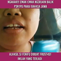 Lucu Banget Emak-emak Ini Sukses Bikin Orang Yang Berniat Menipunya Merasa Frustasi Sendiri Hehe 😂😭😂😭