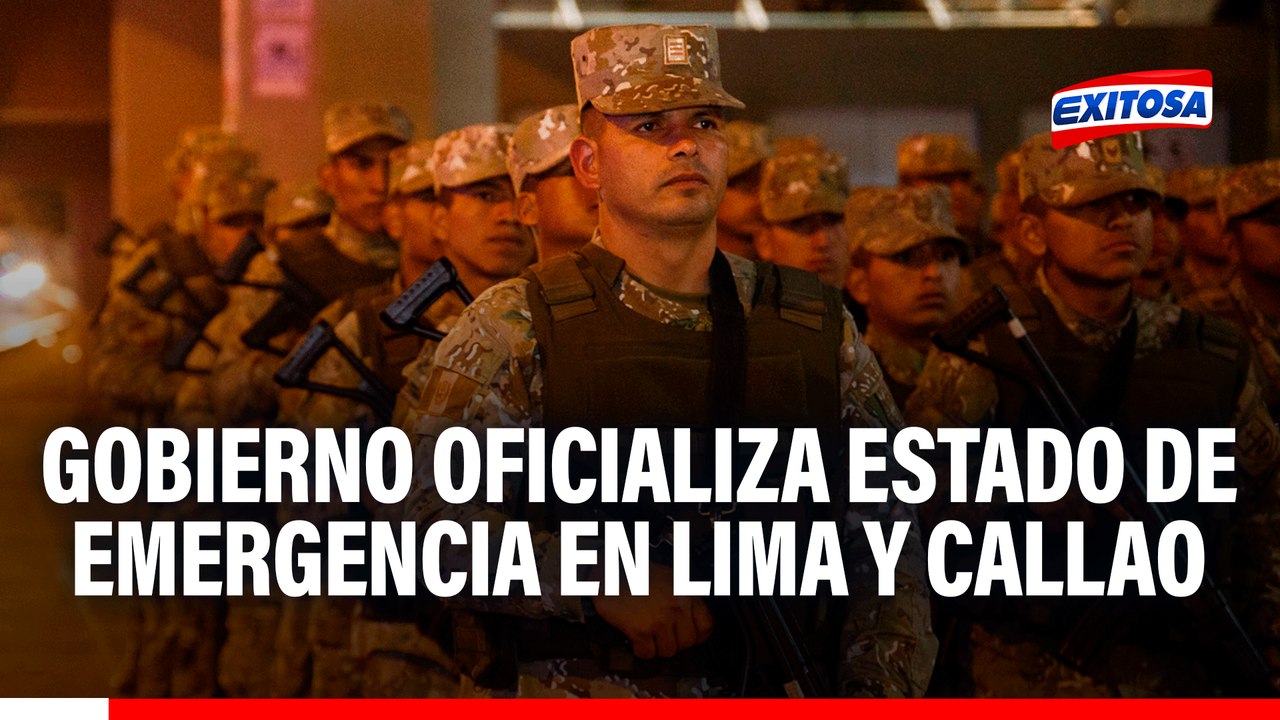 Gobierno OFICIALIZA estado de emergencia en Lima y Callao: Estas son las RESTRICCIONES