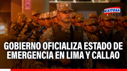 Gobierno OFICIALIZA estado de emergencia en Lima y Callao: Estas son las RESTRICCIONES