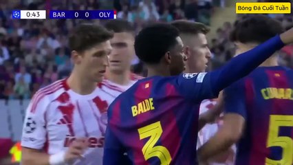 Highlights Barcelona vs Olympiakos
