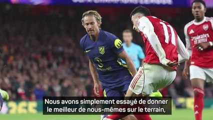 Arsenal - Martinelli : "On veut remporter toutes les compétitions"