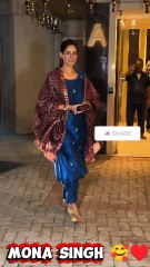 Bollywood Actress Mona Singh At Diwali Party🔥🌹♥️