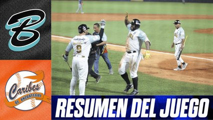Resumen del juego Bravos de Margarita vs Caribes de Anzoátegui | 21 de octubre de 2025