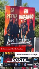 😬 ¿Publicidad o contaminación visual? Los pendones invaden las calles de Durango 🏙️