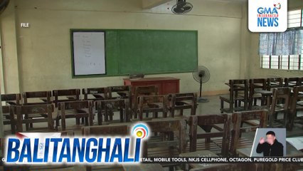DepEd, ikinadismaya na 22 classrooms na lang mula sa 1.700 na target ngayong taon ang naitayo ng DPWH | Balitanghali
