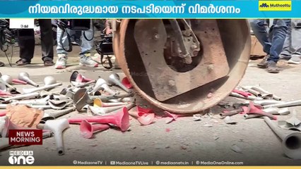 എയർഹോണുകൾ നശിപ്പിച്ച നടപടി; MVD നടപടി ചോദ്യം ചെയ്ത് നിയമവിദ​ഗ്ധർ‌