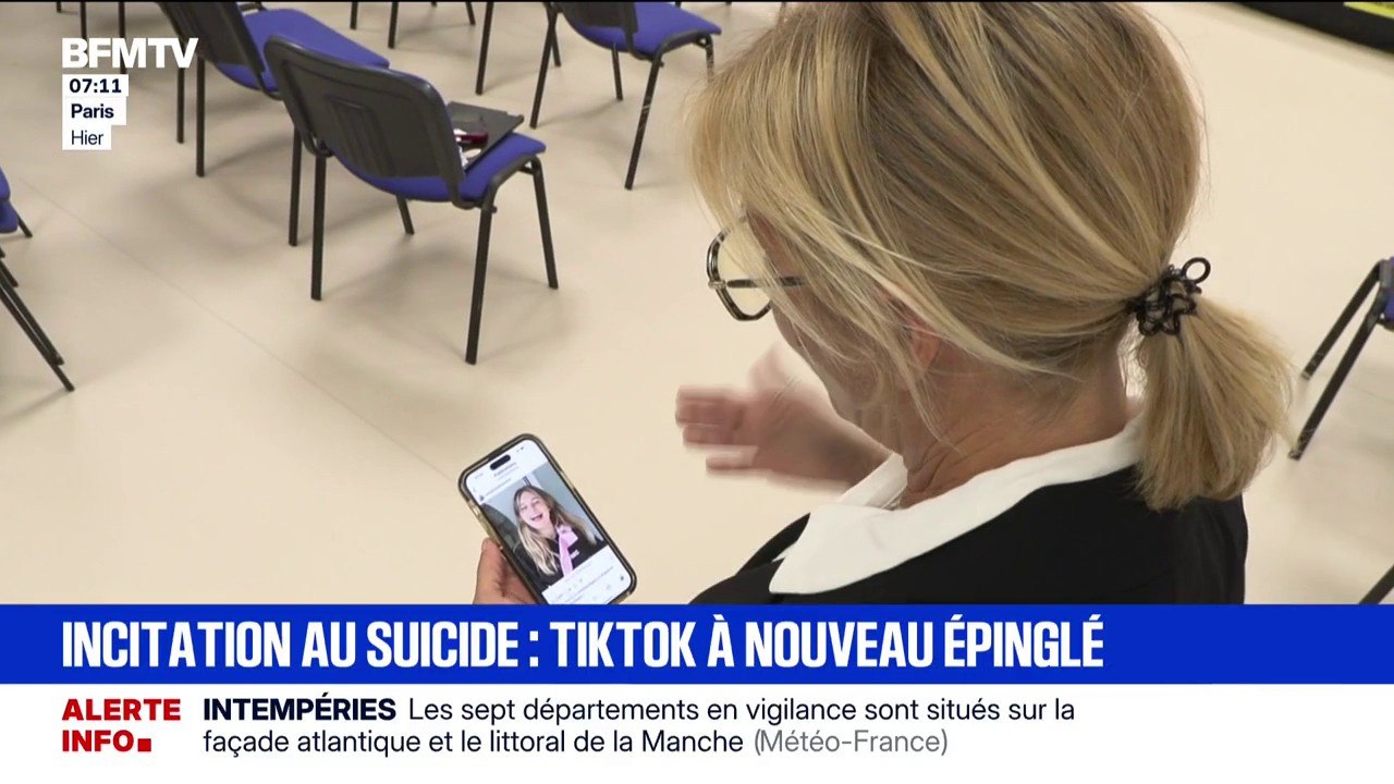 Amnesty International dépose plainte contre Tiktok qu'elle accuse de proposer des vidéos banalisant le suicide des adolescents