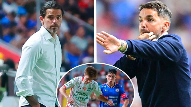 Nicolás Larcamón defiende a Fernando Gago tras el Necaxa vs. Cruz Azul: No es un rival que merezca 10 puntos