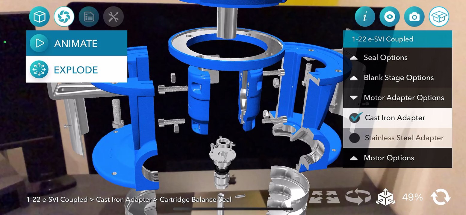 e-SVI Augmented Reality