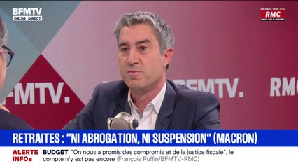 "Décalage" de la réforme des retraites: "Le président de la République nuit au pays", déplore François Ruffin
