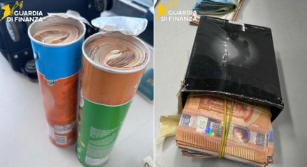 Contanti in tubi di patatine e manuali: a Malpensa intercettati oltre 6 milioni in tre mesi (22.10.25)