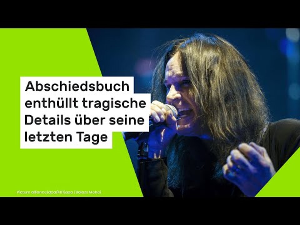 Abschiedsbuch enthüllt tragische Details über seine letzten Tage