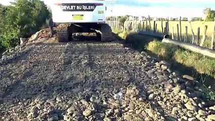 Hasada giden yol tekrar açıldı