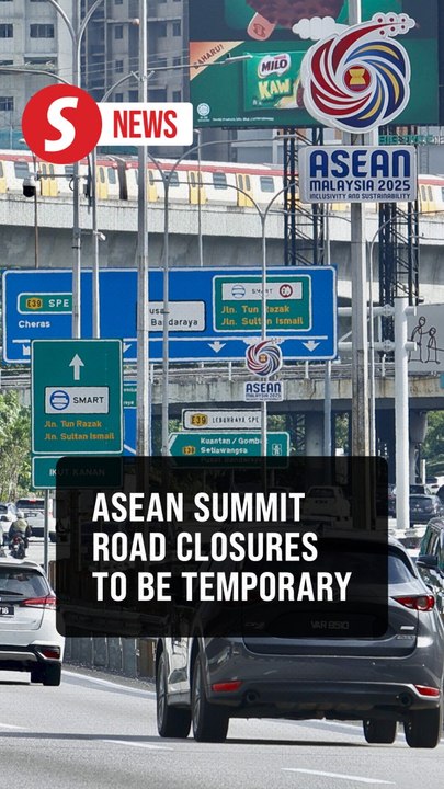 Road closures for 47th Asean Summit, temporary, done in stages, says Fahmi