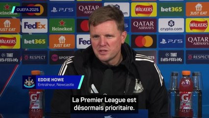 Howe : "La Premier League est désormais prioritaire"