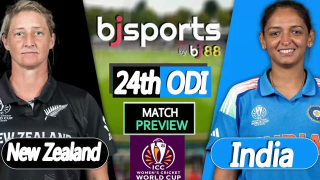 Women's World Cup 2025 | New Zealand Women vs India Women | IND-W vs NZ-W, 24th ODI Match Preview |